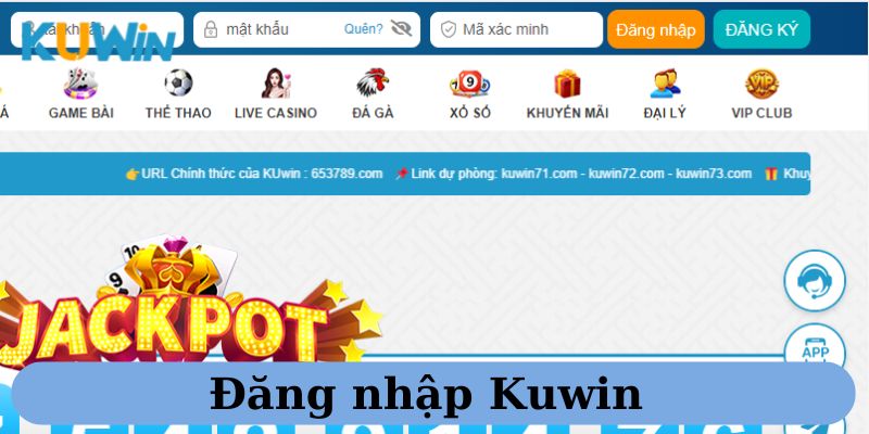 Chi tiết các bước đăng nhập Kuwin
